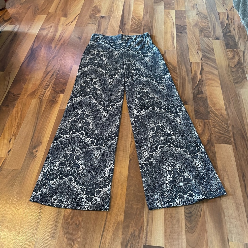 Silky Comfy Wild Leg Pants
